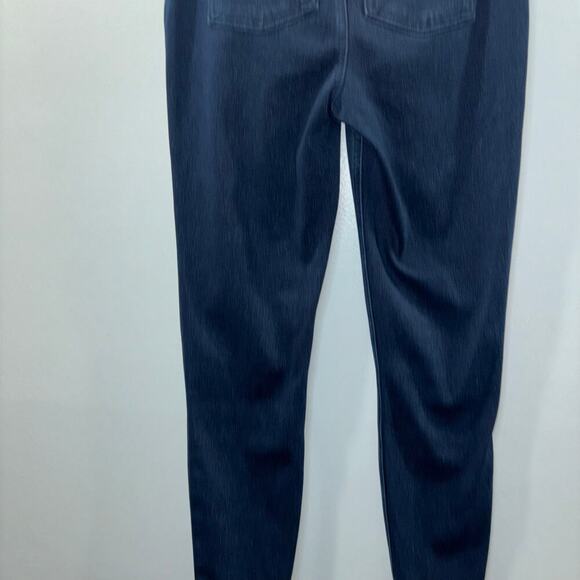 SPANX ShapeEveryWear Ankle Skinny Jeans Dark Wash|Sz Medium 8/10 Pull-On Stretch - Picture 7 of 13